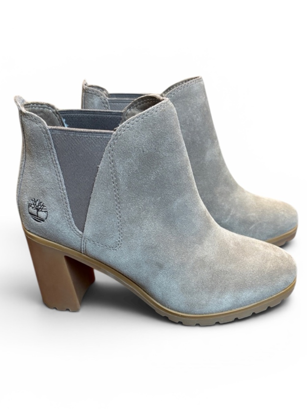 Timberland Allington Suede Chelsea Boots Women's 6 Taupe